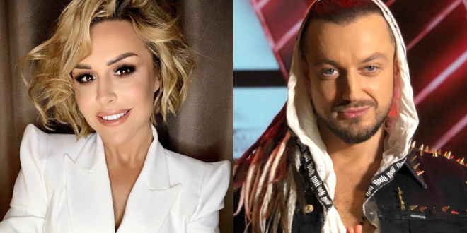 Blanka Lipińska i Aleksander Baron